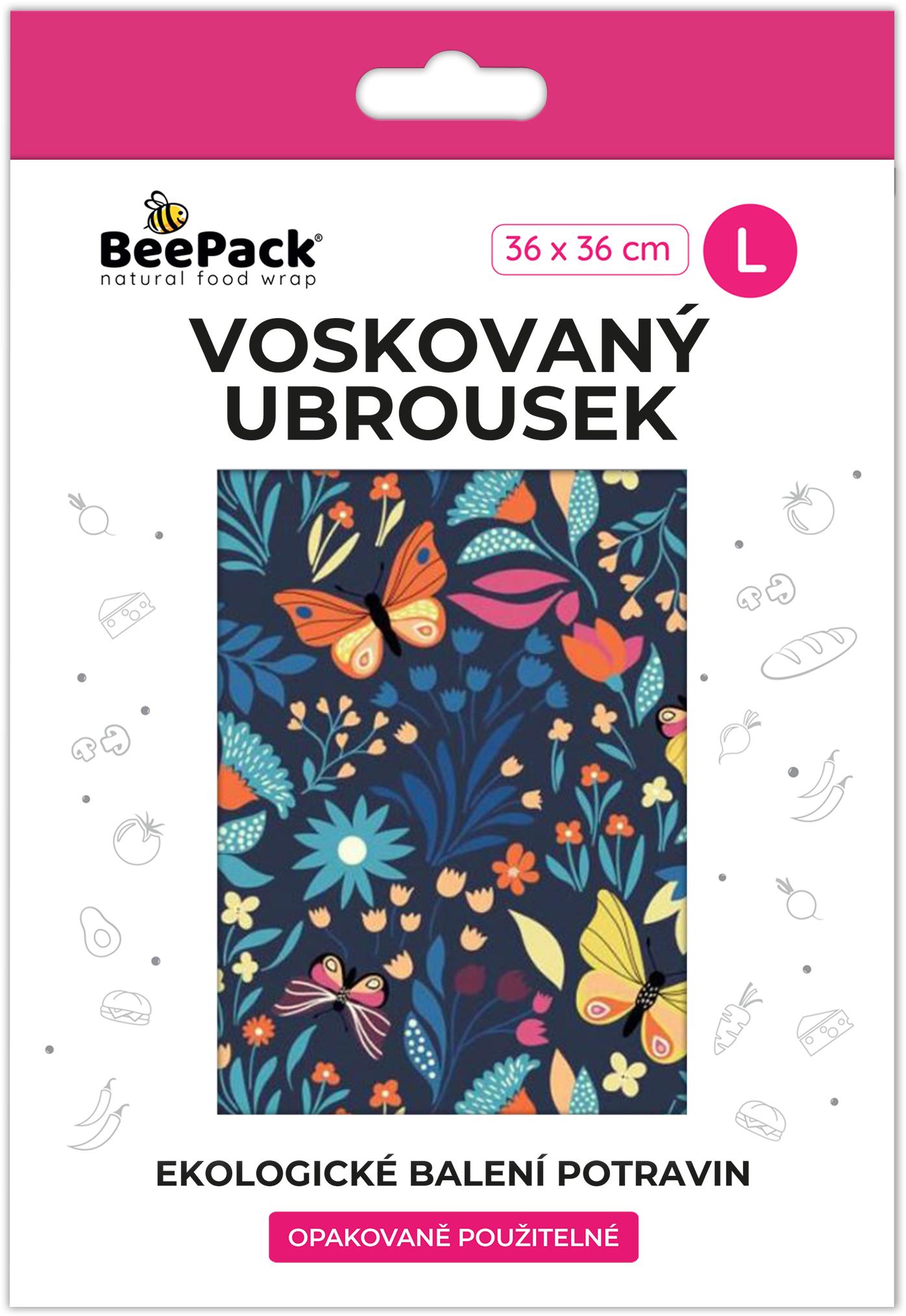 BEEPACK Voskovaný ubrousek Večerní les, L