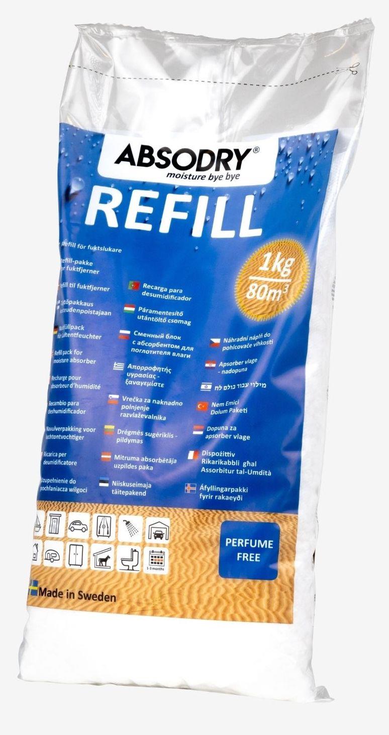 Everbrand Sweden Absodry Big, náhradní sáček do pohlcovače vlhkosti, 1000 g