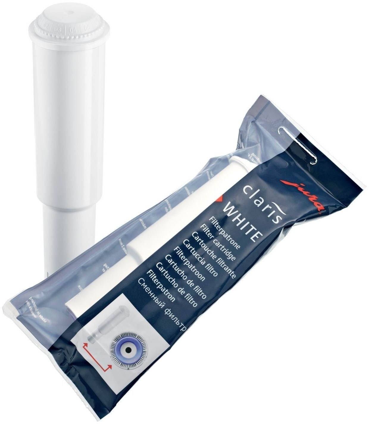 JURA CLARIS White filtrační systém bílý