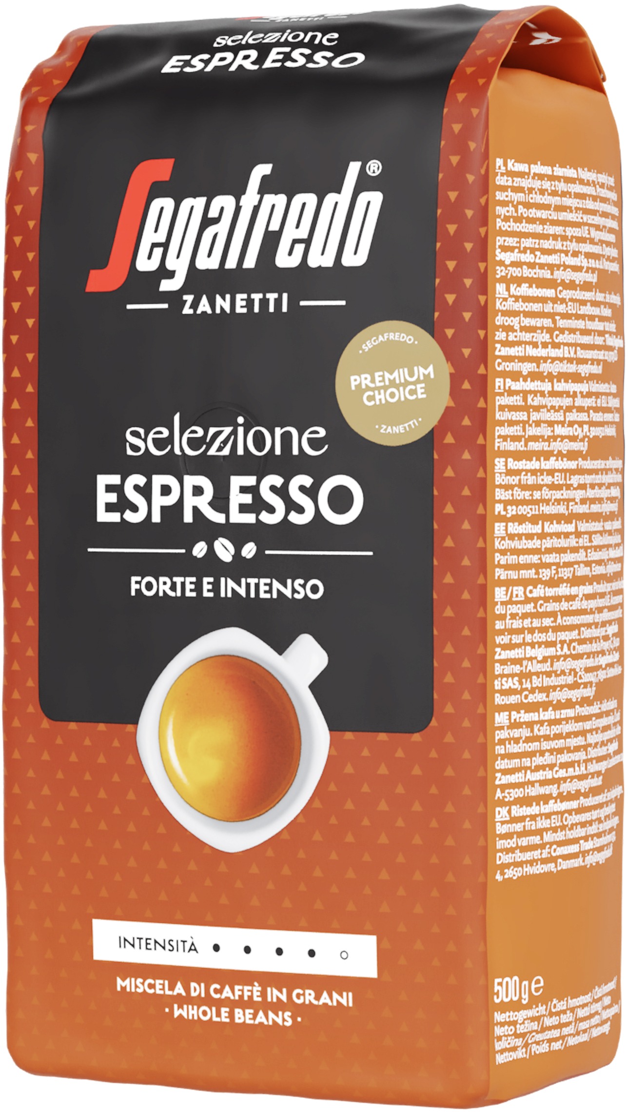SEGAFREDO SELEZIONE ORO zrnková 500g