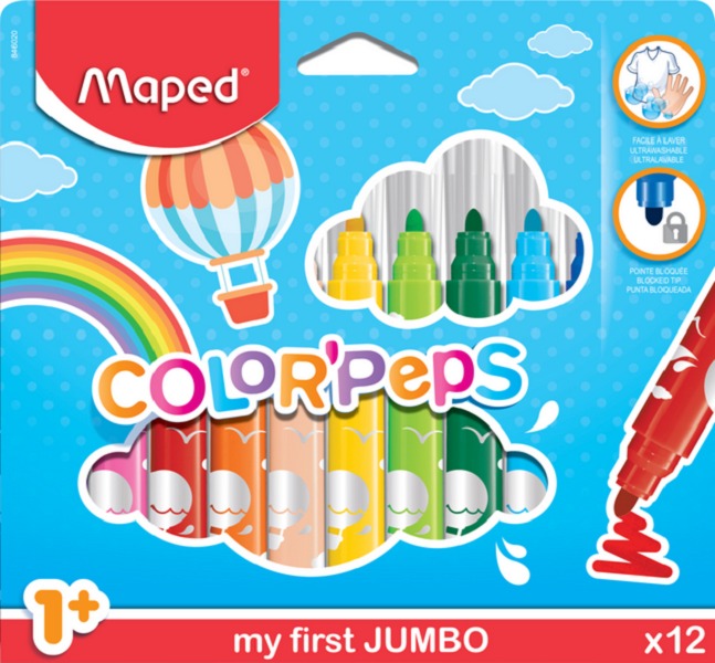 MAPED Color Peps Maxi 12 barev