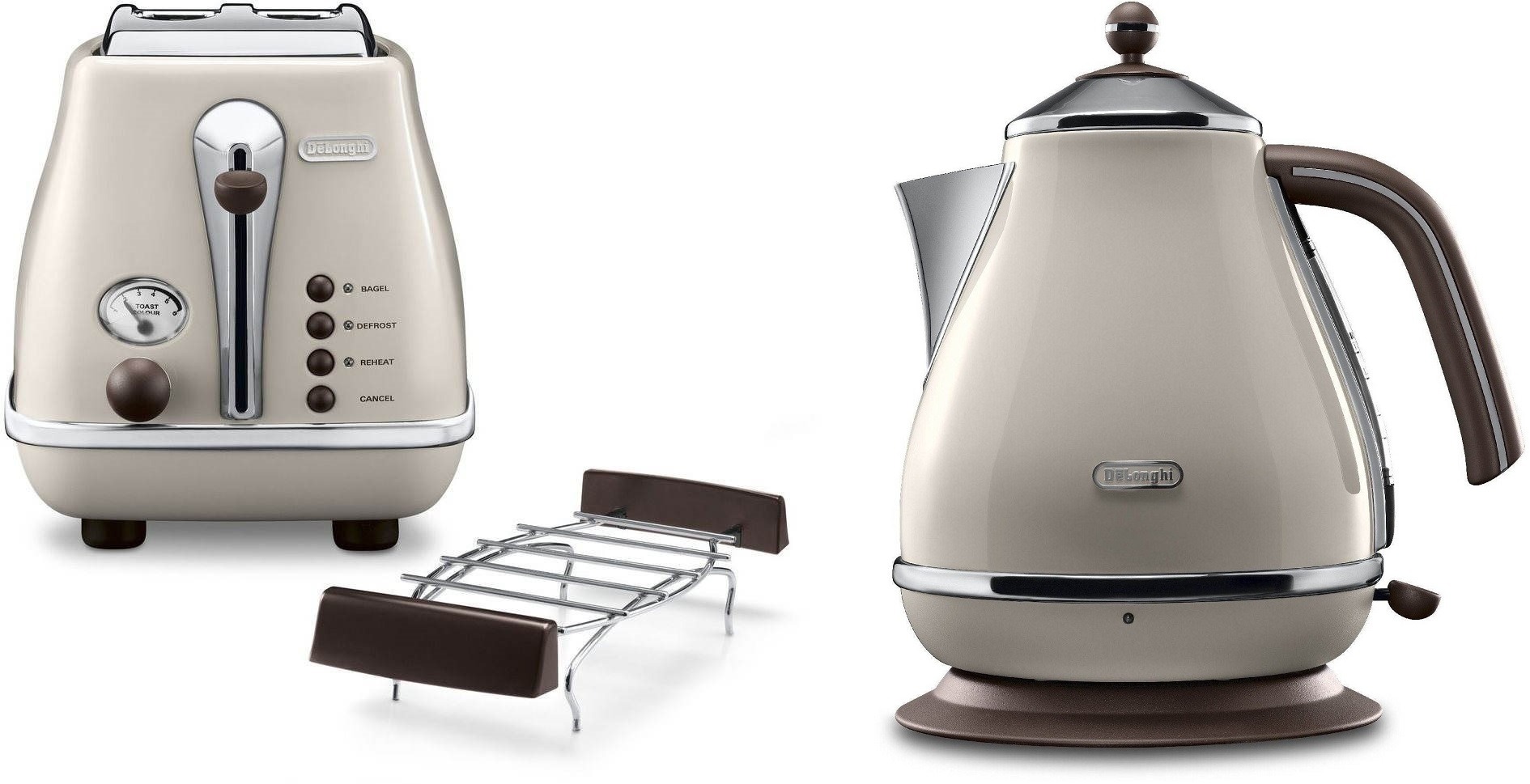 Snídaňová kolekce De'Longhi Icona Vintage - béžová