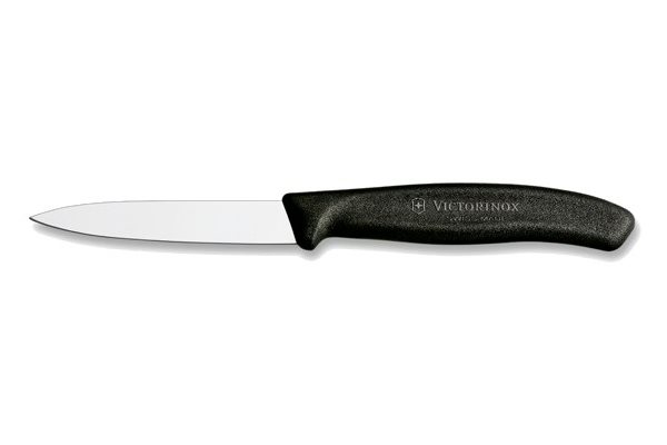 Victorinox nůž na zeleninu 8cm plast černý