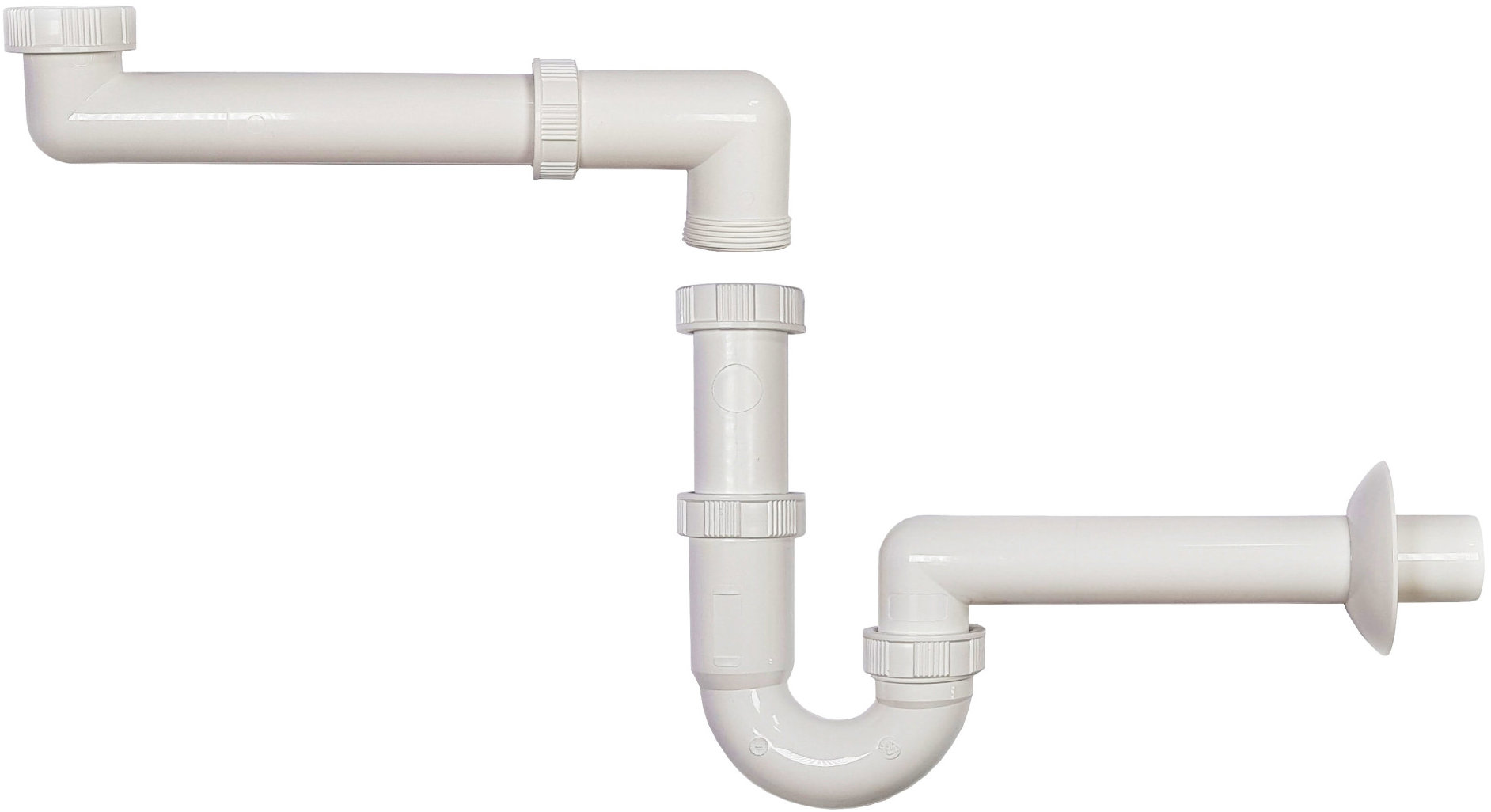 ECOMASTER trubkový sifon 6/4" × 40 pro drtič