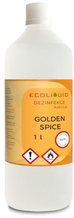 ANTIVIRAL dezinfekce na ruce Golden Spice 1 l náhradní náplň
