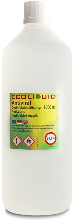 ANTIVIRAL dezinfekce na ruce Skořice 1 l náhradní náplň