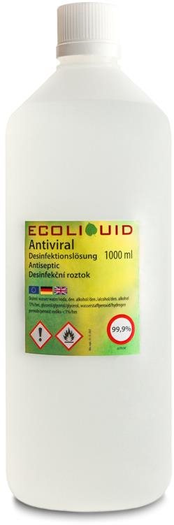 ANTIVIRAL dezinfekce na ruce Pomeranč & hřebíček 1 l náhradní náplň