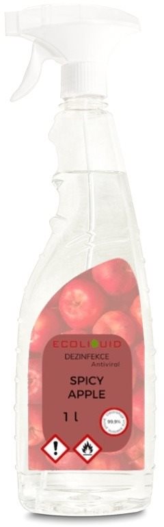 ANTIVIRAL dezinfekce na ruce Spicy Apple 1 l sprej