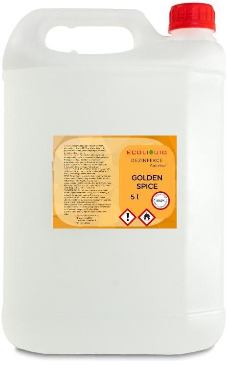 ANTIVIRAL dezinfekce na ruce Golden Spice 5 l kanystr