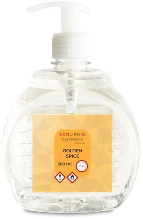 ANTIVIRAL dezinfekce na ruce Golden Spice 500 ml pumpička