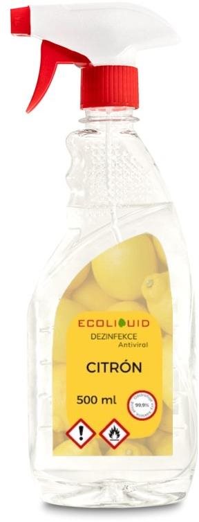 ANTIVIRAL dezinfekce na ruce Citron 500 ml sprej