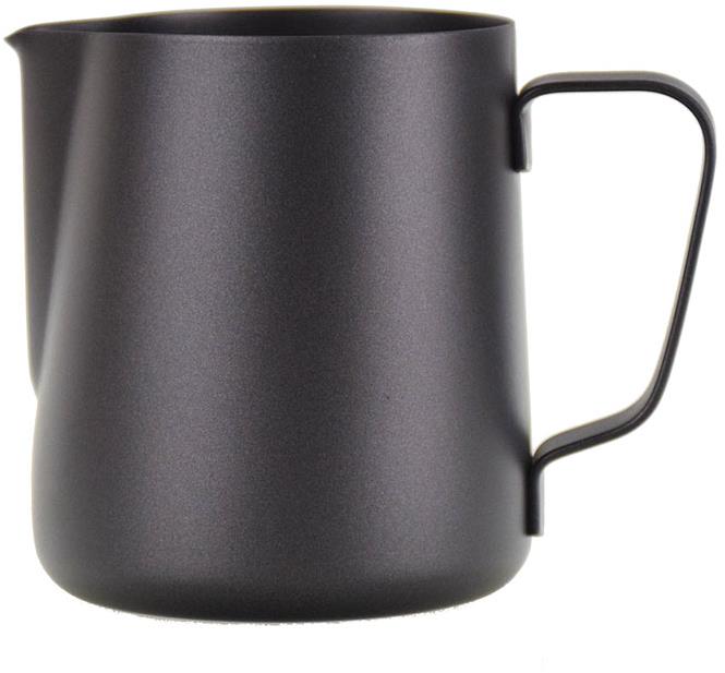 ECOCOFFEE konvička na šlehání mléka Barista, černá, 350 ml