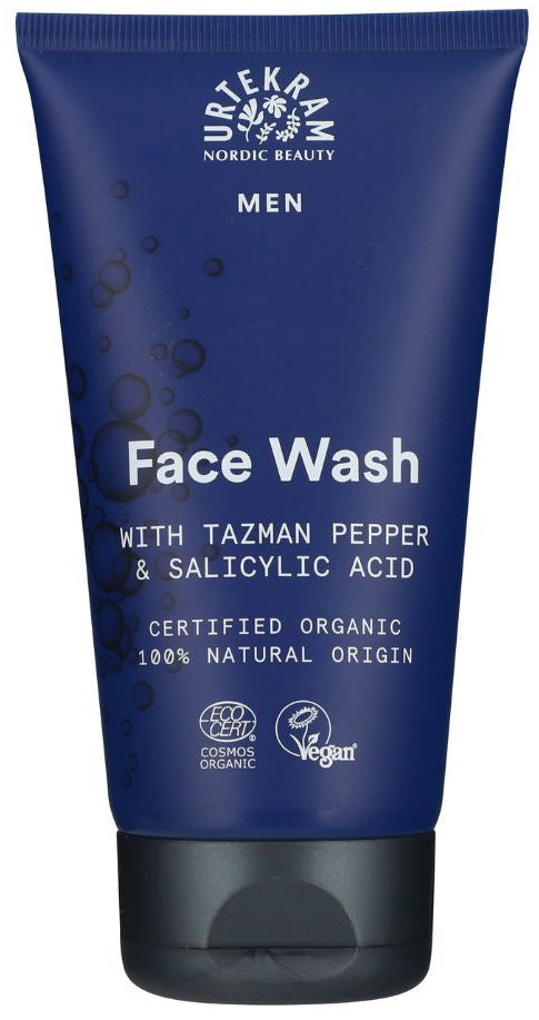 Urtekram Pánský mycí gel na obličej BIO, 150 ml