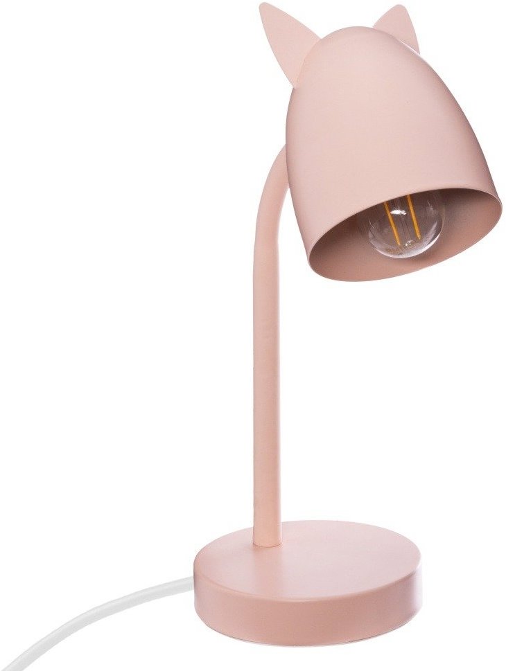 Atmosphera for kids Stolní lampa Oreillles Rose, kov, barva růžová