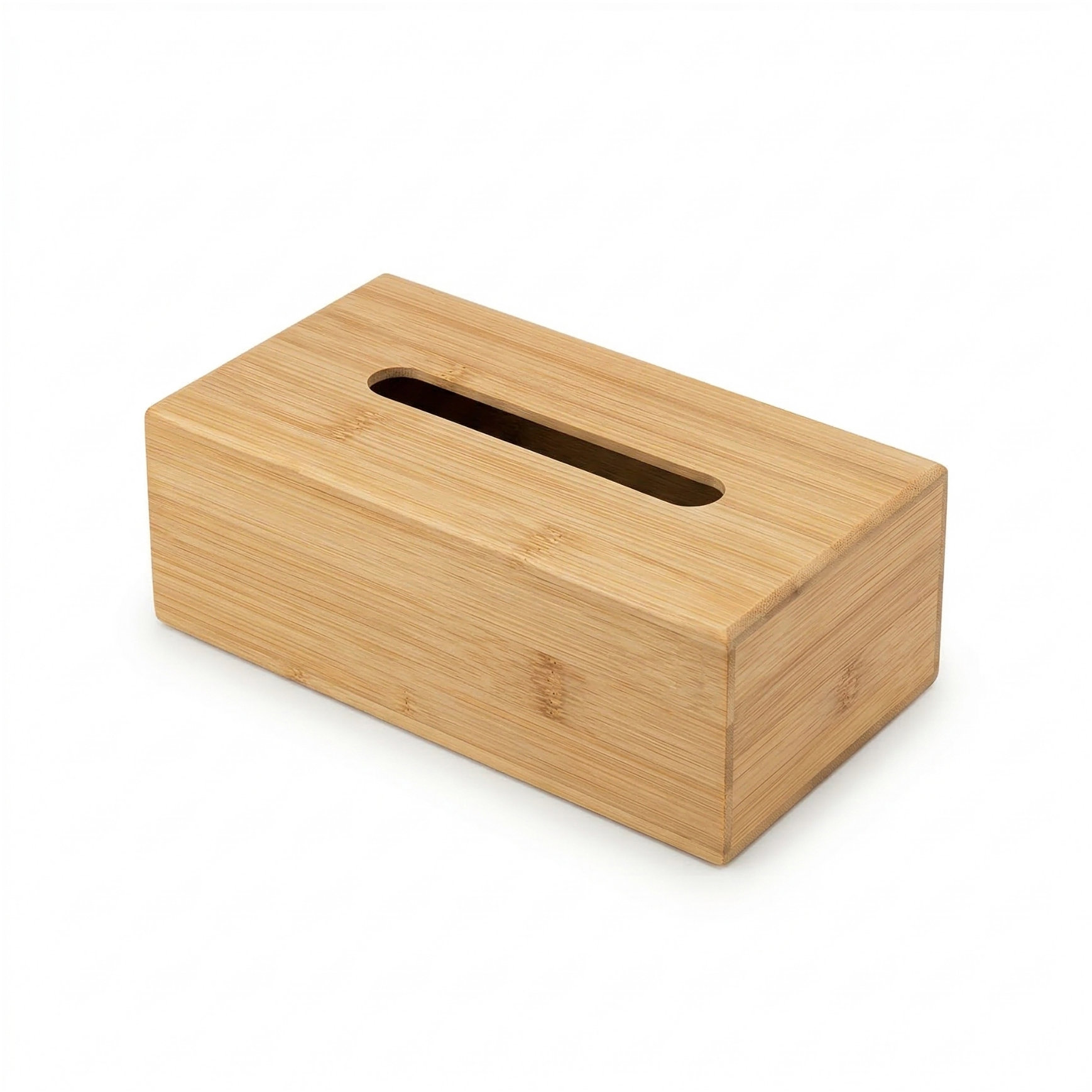 BOXIMO Bambusový box na kapesníky Sovo, 25 × 13 cm