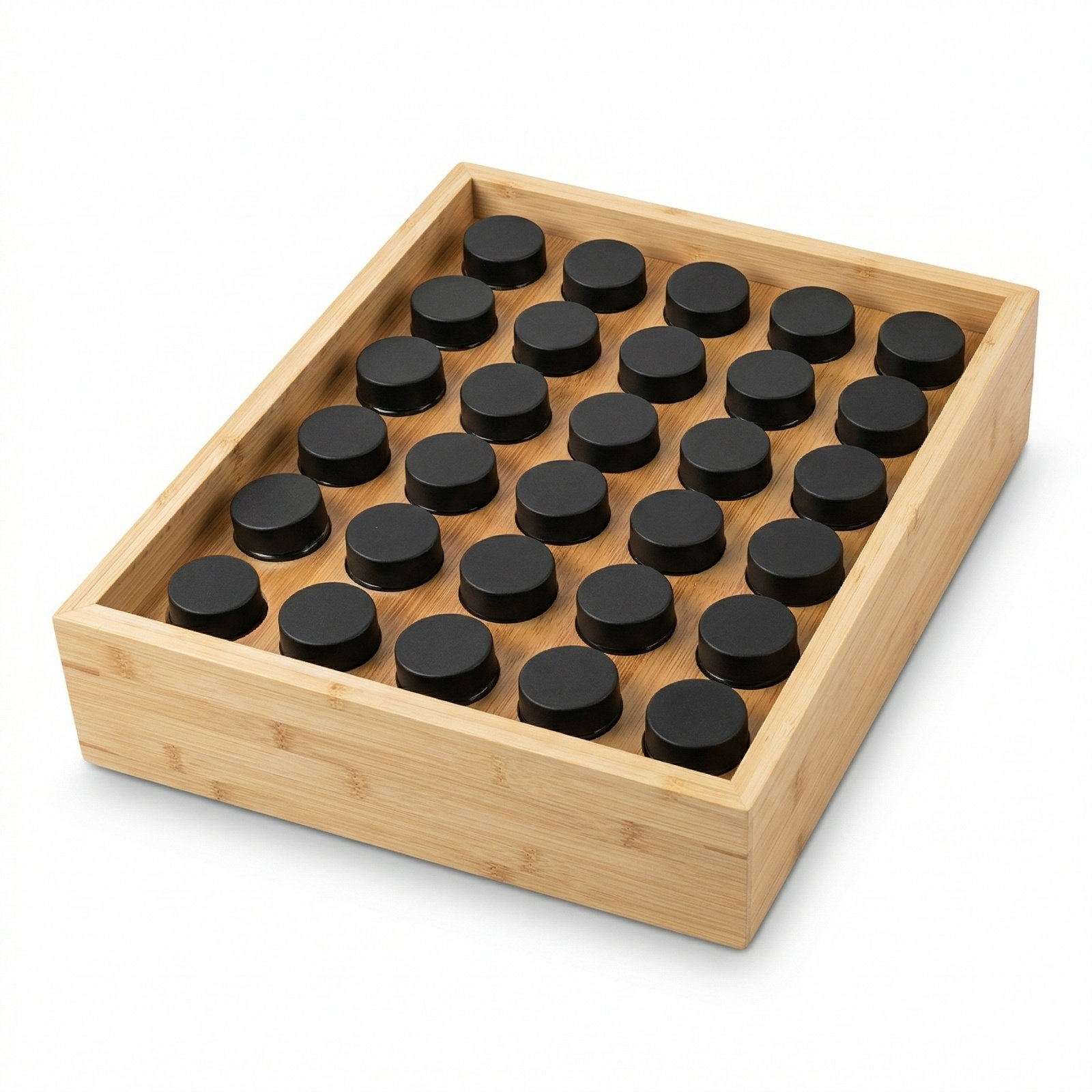 AROMELIO Nástěnný organizér na koření Palette, 30 kořenek