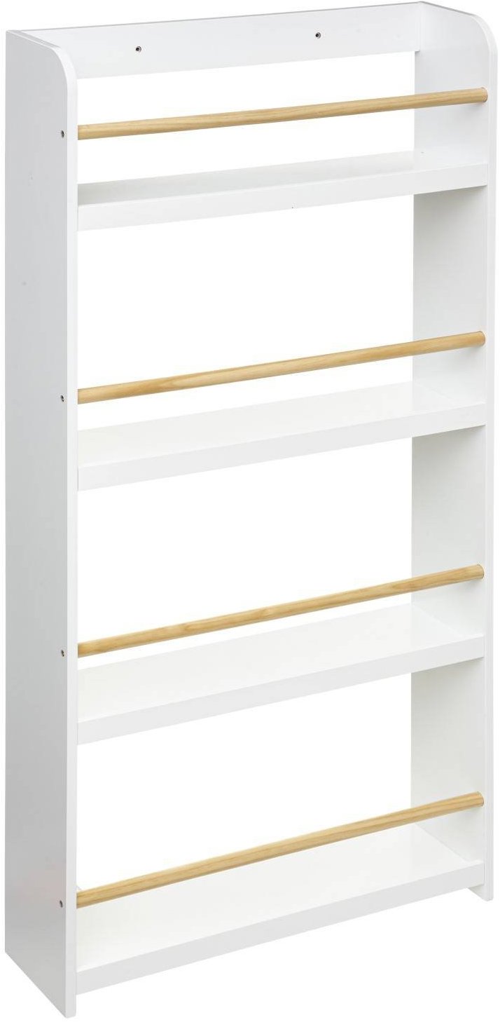 Atmosphera for kids Dětská knihovna, bílá, 4 úrovně