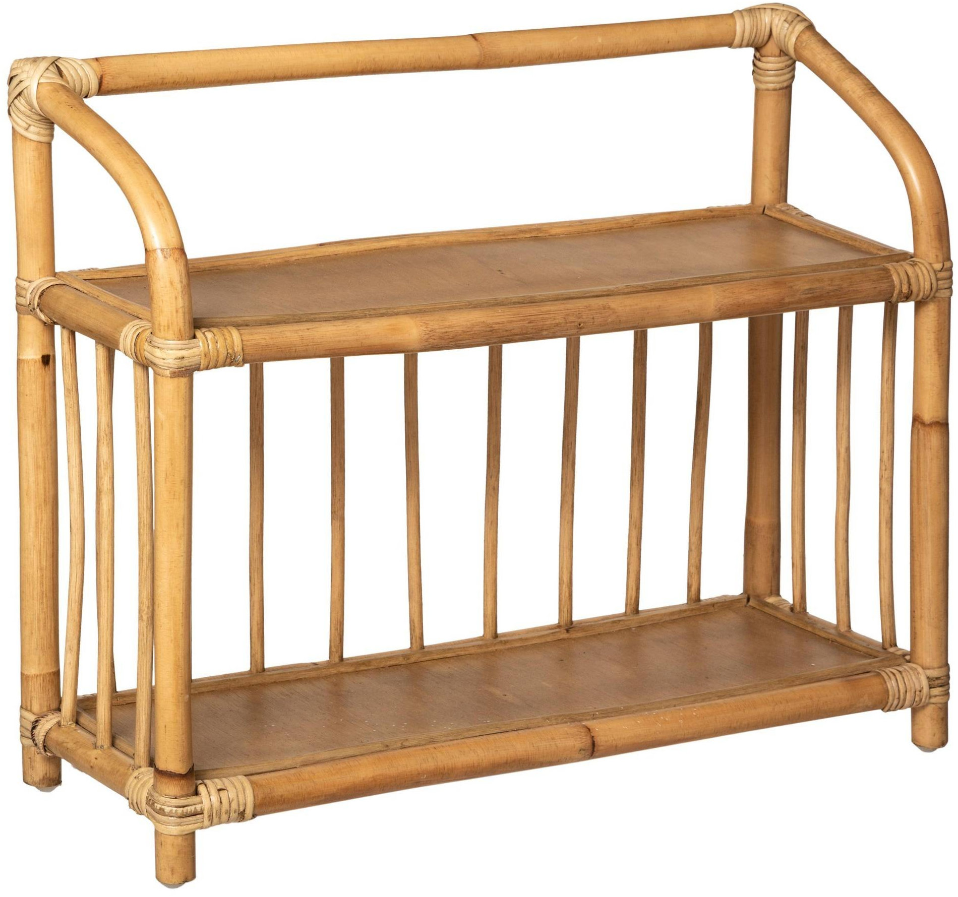 Atmosphera for kids Ratanová knihovna, 2 patra, 60 × 20 × 50 cm