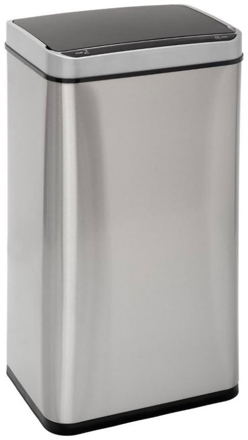 5five Simply Smart Automatický odpadkový koš 40 l, nerezová ocel, stříbrná