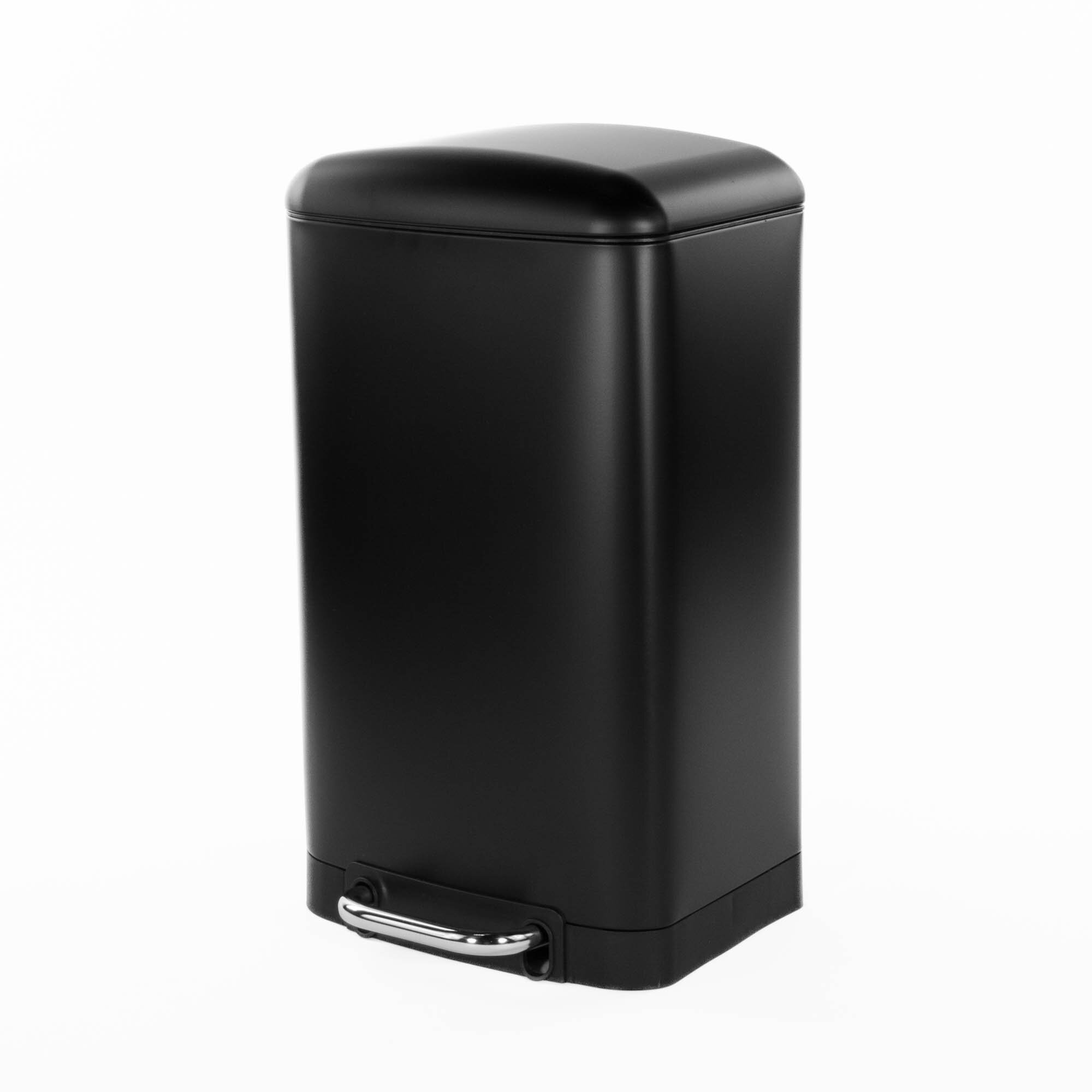 5five Simply Smart Koš na odpadky s pedálem Ariane, 20 l, černý