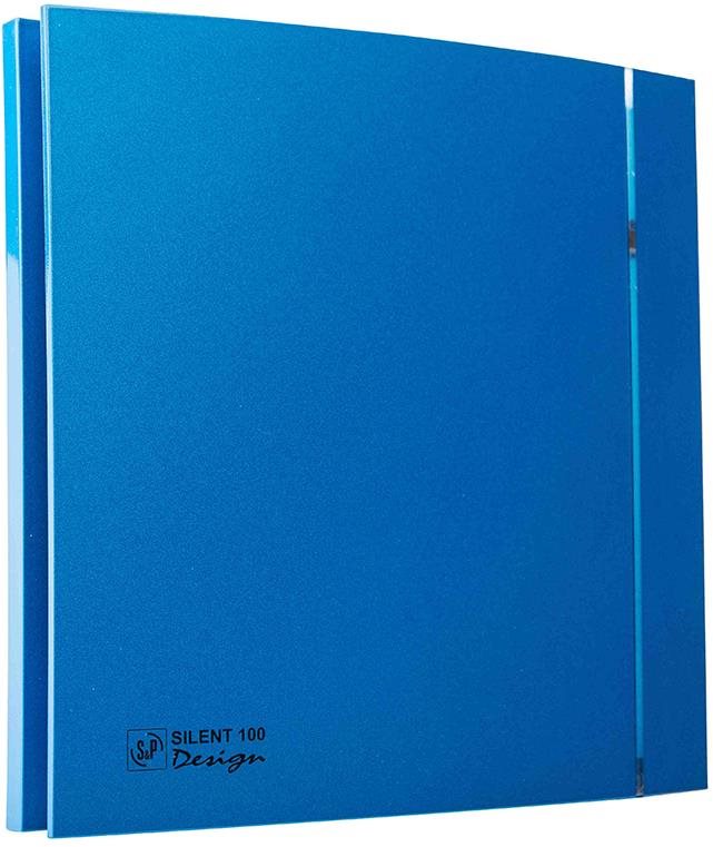 Soler&Palau SILENT 100 CZ Design Blue 4C koupelnový, modrý