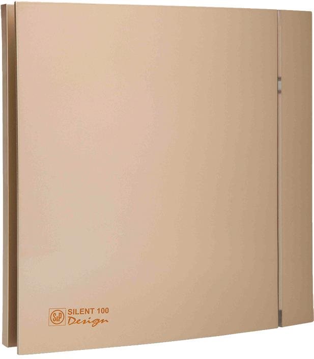 Soler&Palau SILENT 100 CRZ Design Champagne 4C koupelnový, v barvě šampaň