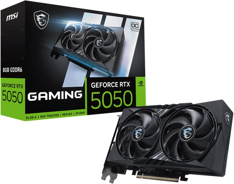 MSI GeForce RTX 5050 8G GAMING OC