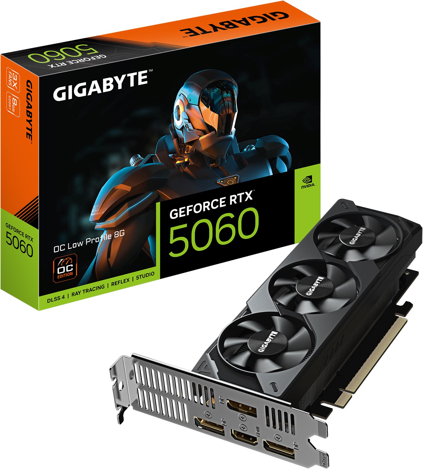 GIGABYTE GeForce RTX 5060 OC Low Profile 8G