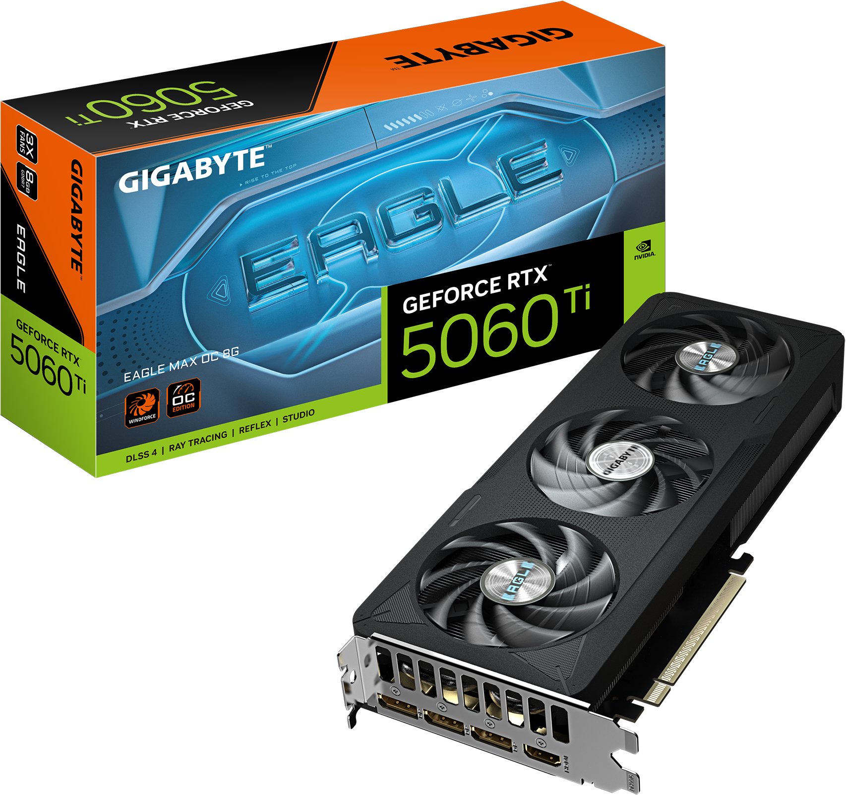 GIGABYTE GeForce RTX 5060 Ti EAGLE MAX OC 8G
