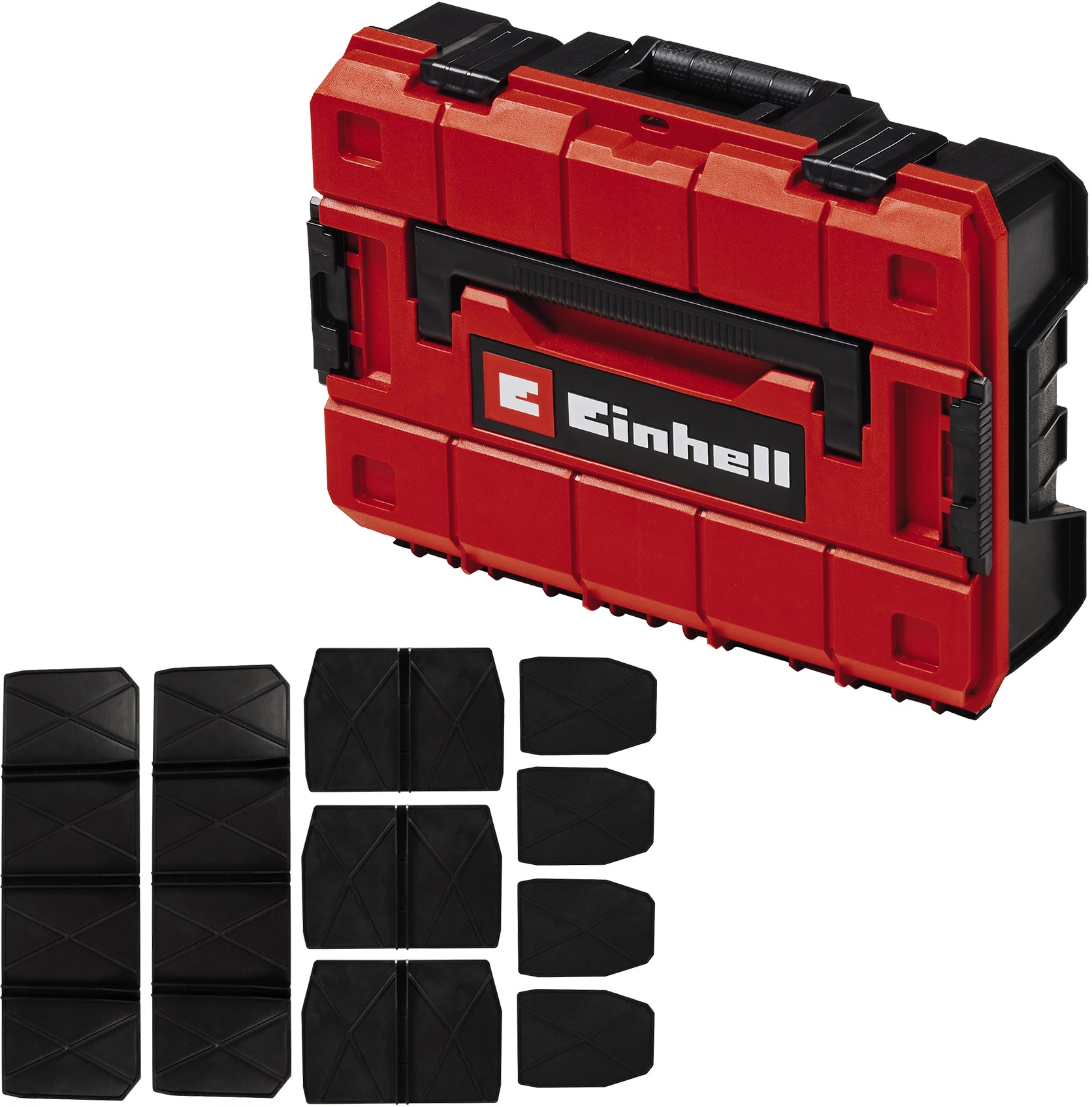 EINHELL E-Case Kufr na nářadí systémový S-F s přihrádkami na spojovací materiál, 4540020