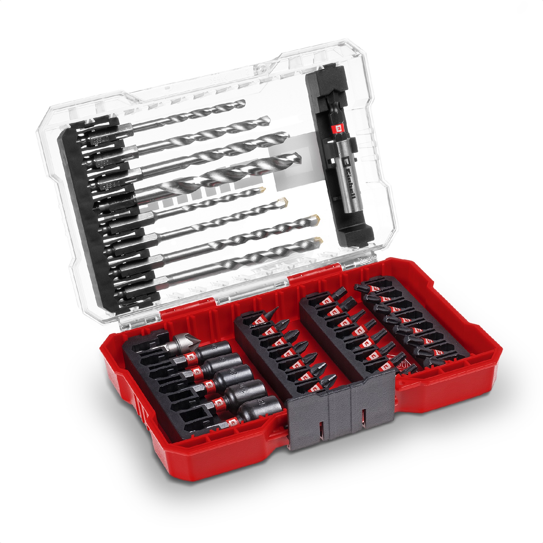 EINHELL M-CASE Základní sada vrtáků, bitů a nástrčných klíčů, 39ks, 49108763