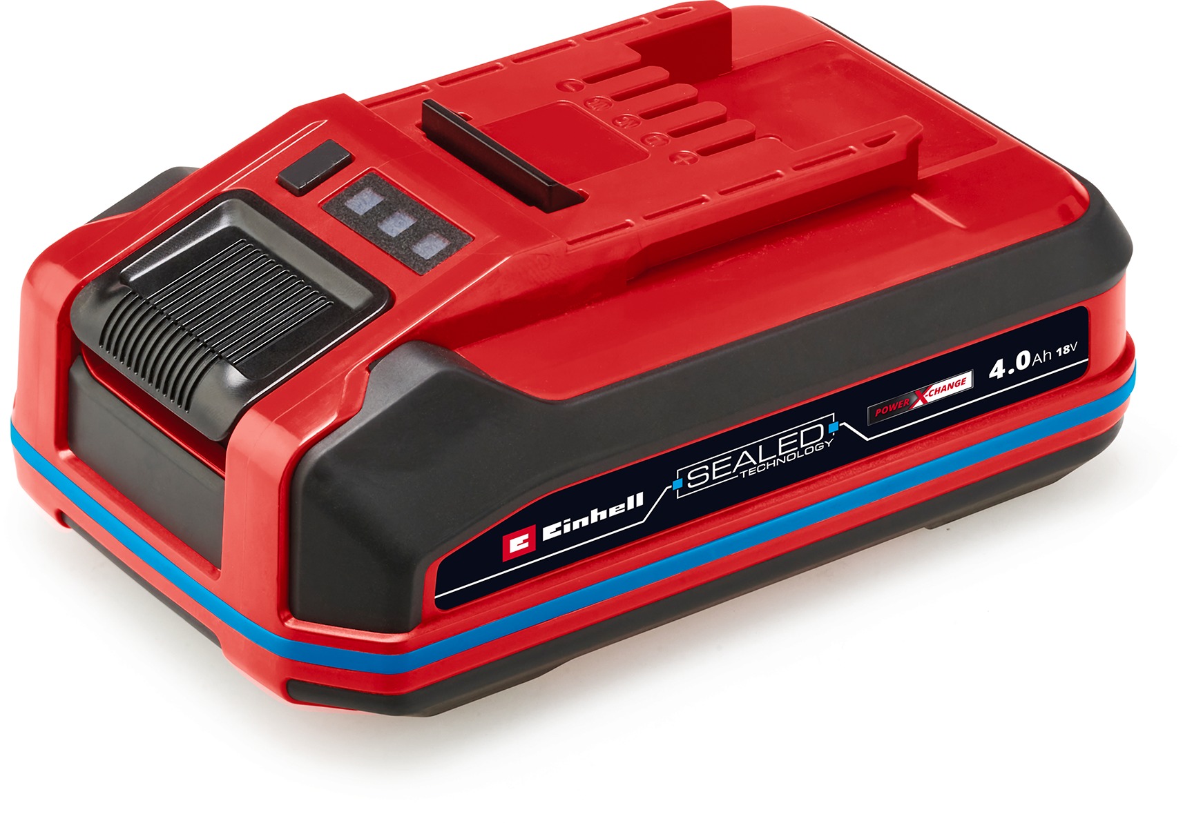 EINHELL Baterie Power X-Change Plus 18V SEALED (4,0 Ah, vodě a prachu odolná, krytí IP57), 4511627