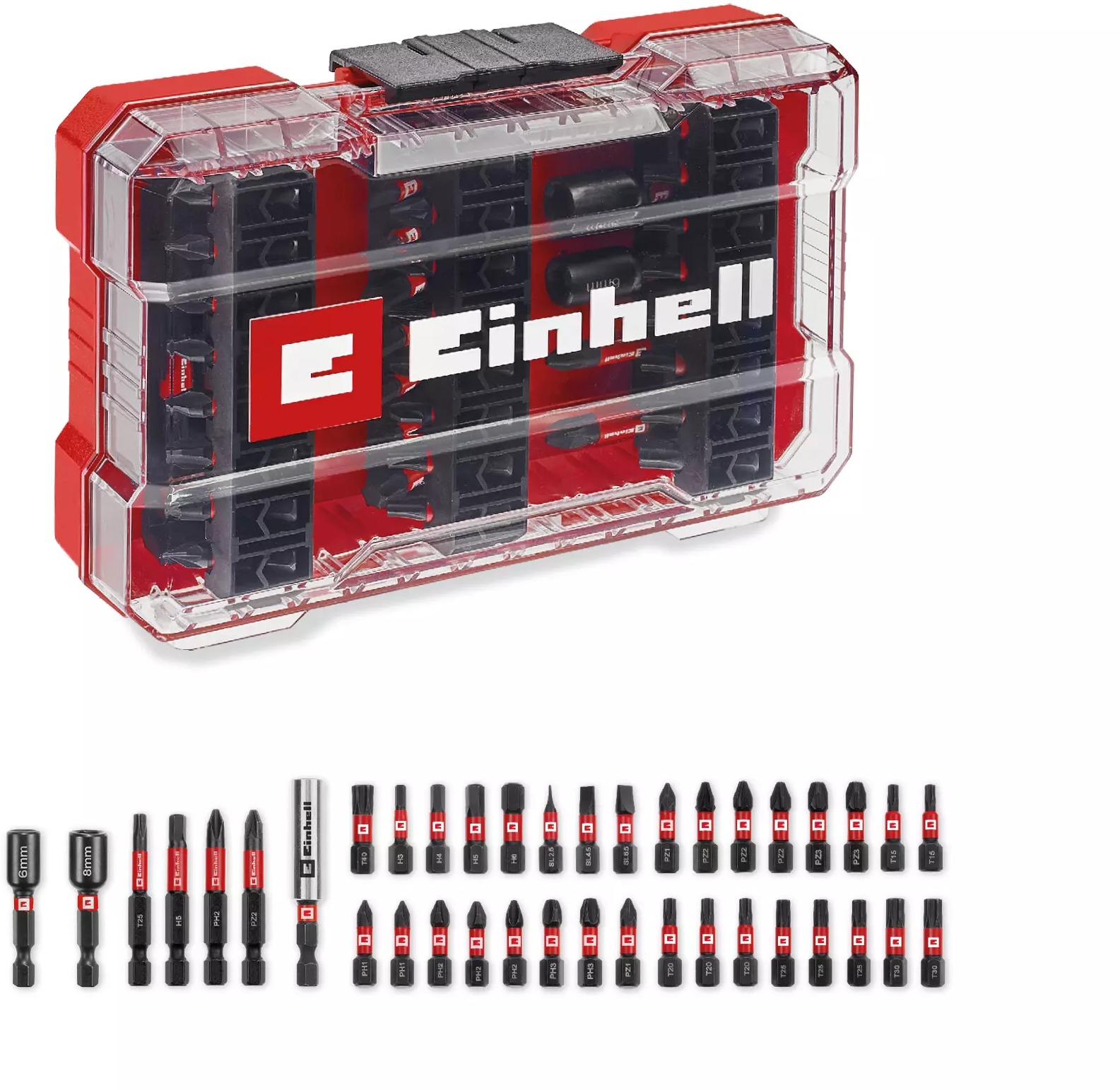 EINHELL M-Case 39ks bitů pro rázové utahováky/vrtačky, 49109210