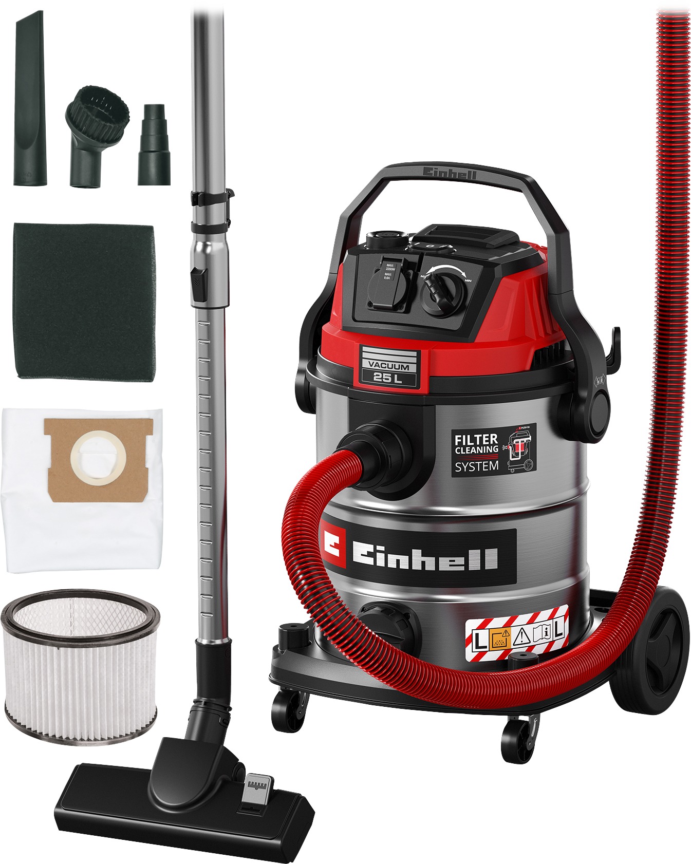 EINHELL Vysavač na suché i mokré vysávání elektrický TE-VC 2580 SACL, 2347435