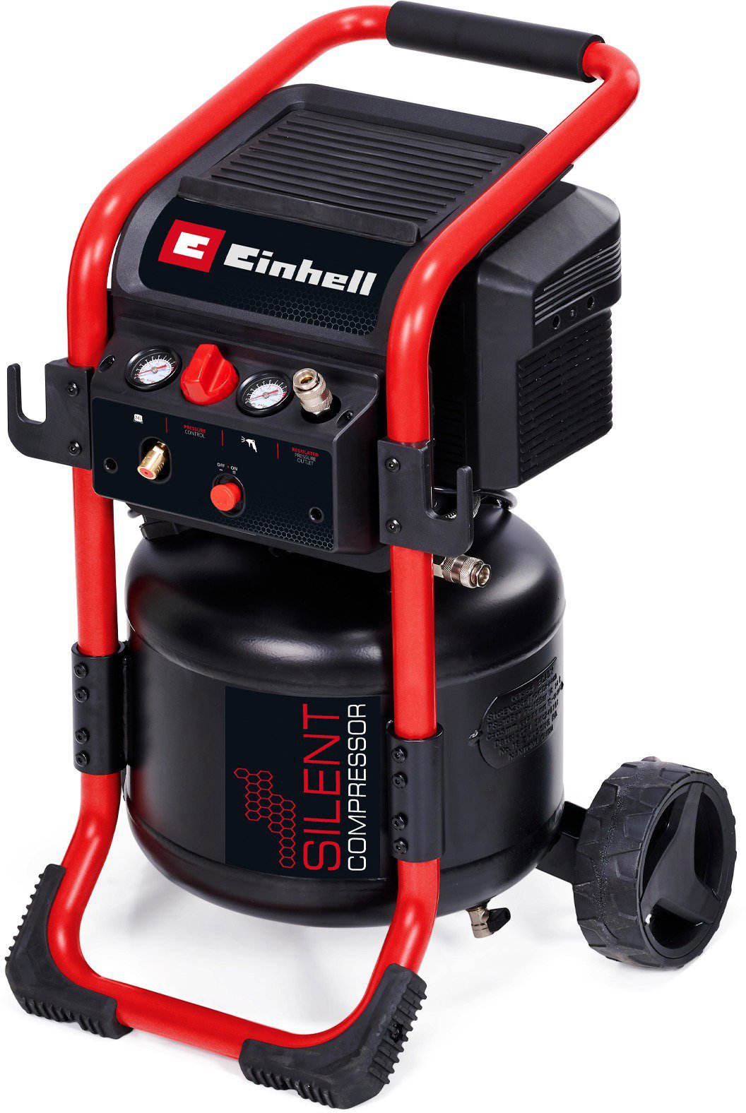 EINHELL Kompresor tichý elektrický TE-AC 240/24 Silent, 4010452