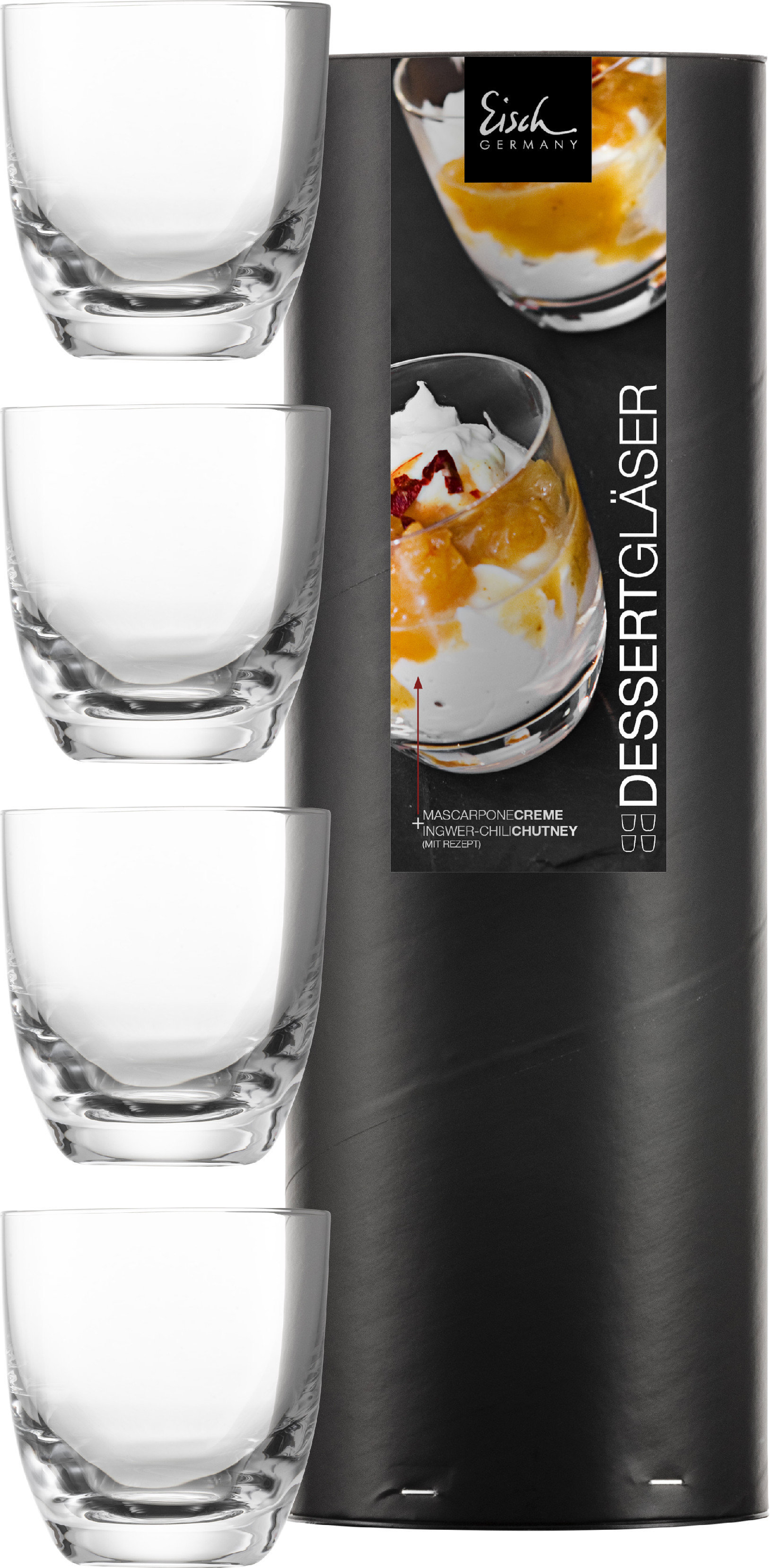 Eisch Dessert Sklenice na dezert 100 ml, 4 ks