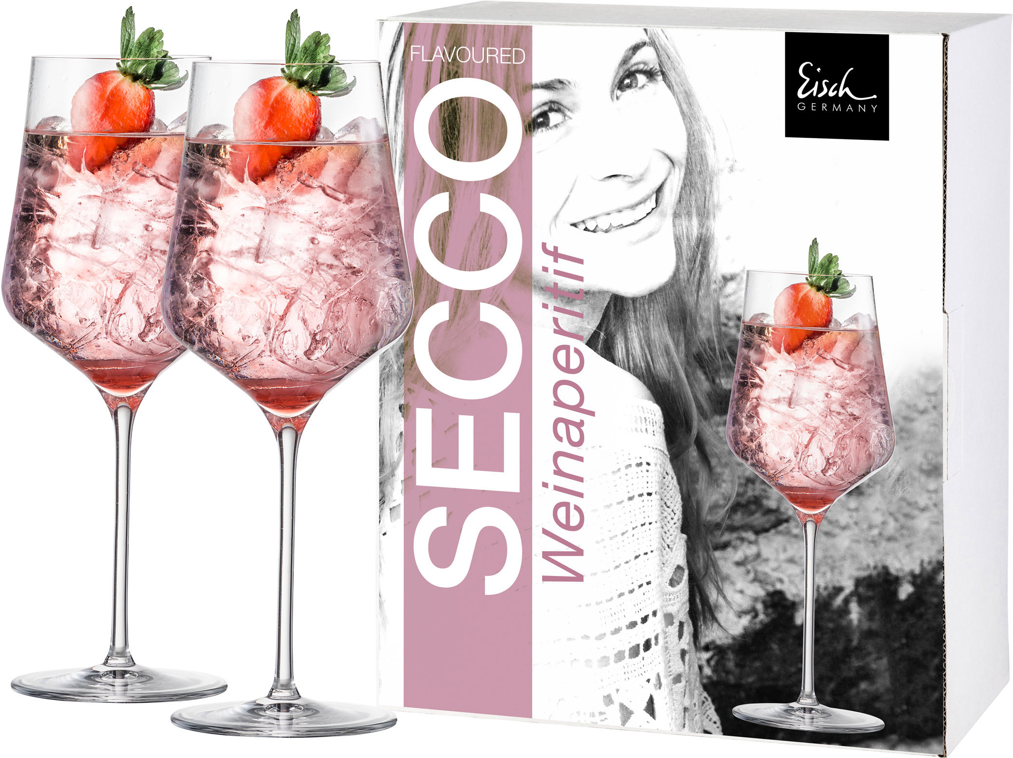 Eisch Secco Flavoured na Aperitiv 620 ml, 2 ks