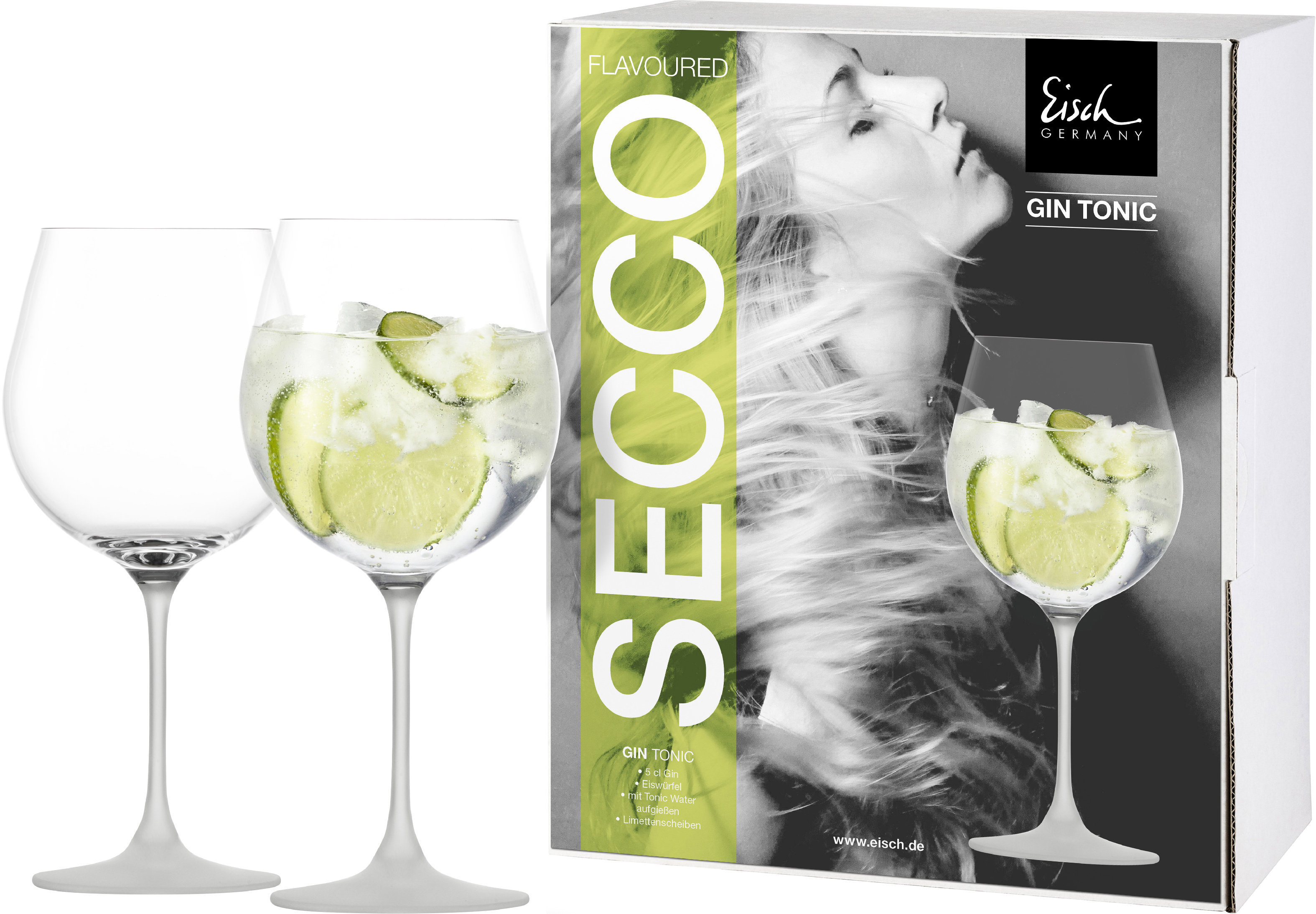 Eisch Secco Flavoured Gin&Tonic 630 ml, 2 ks