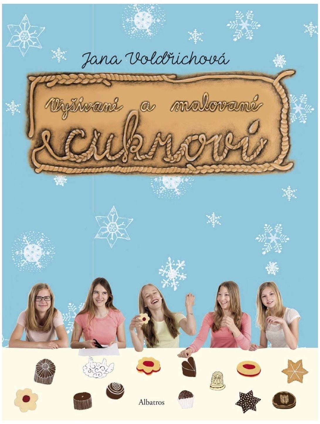 Vyšívané a malované cukroví