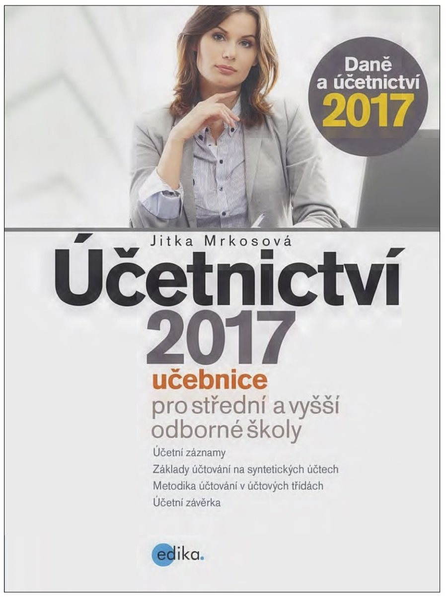 Účetnictví 2017, učebnice pro SŠ a VOŠ