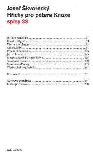 Hříchy pro pátera Knoxe