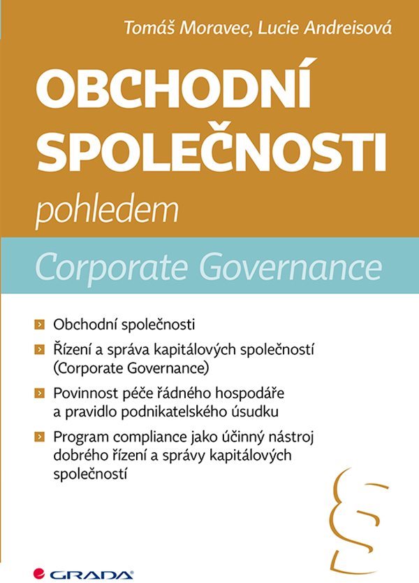 Obchodní společnosti pohledem Corporate Governance