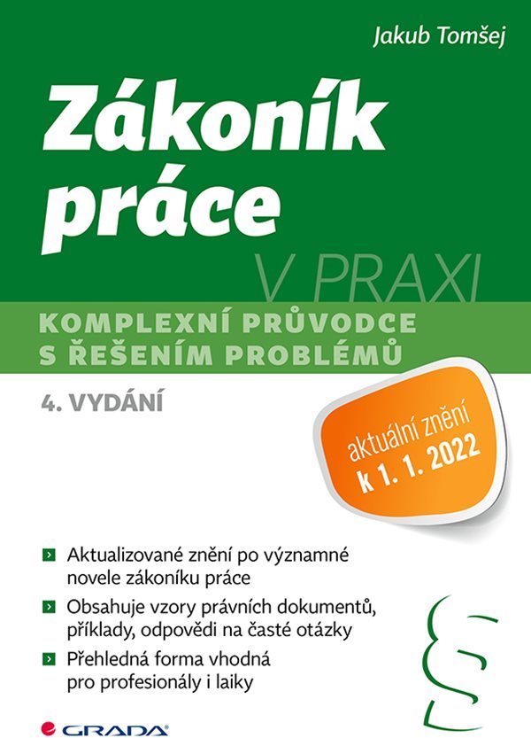 Zákoník práce v praxi - 4. vydání