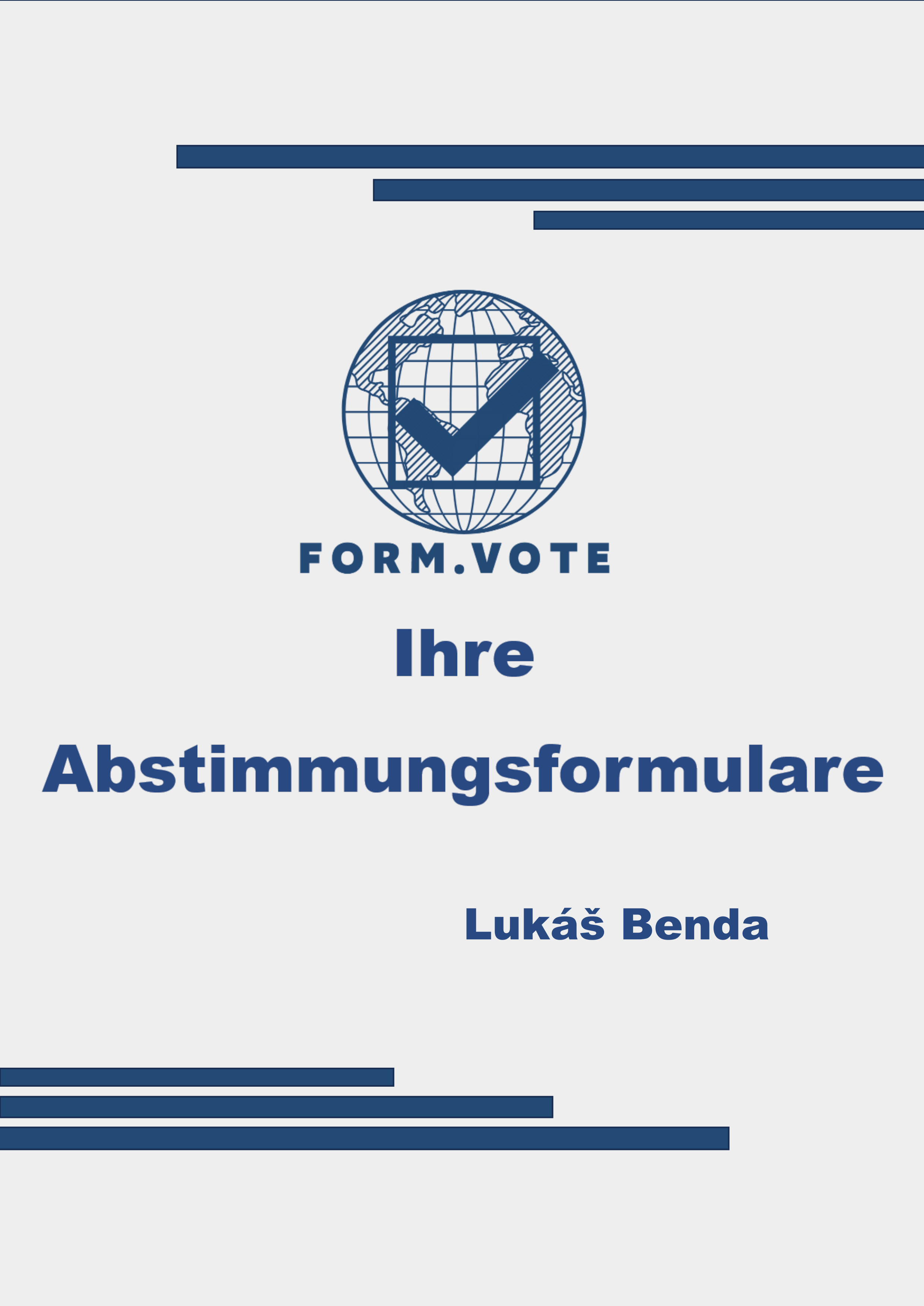 Form.vote Ihre Abstimmungsformulare