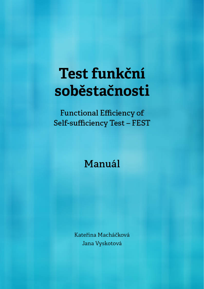 Test funkční soběstačnosti . Manuál