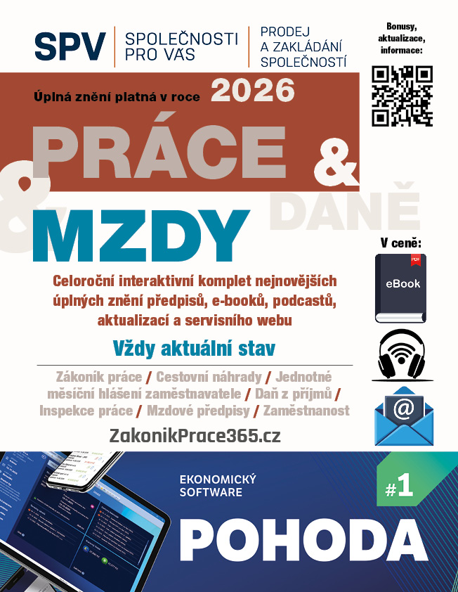 Práce & Mzdy & Daně 2026