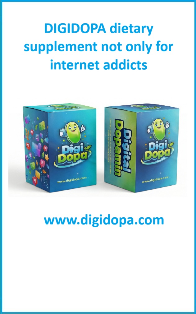 DIGIDOPA dietary supplement not only for internet addicts