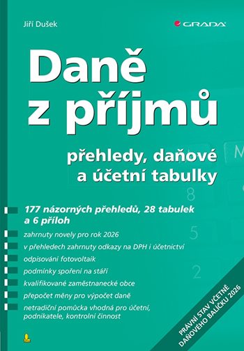 Daně z příjmů (2026)