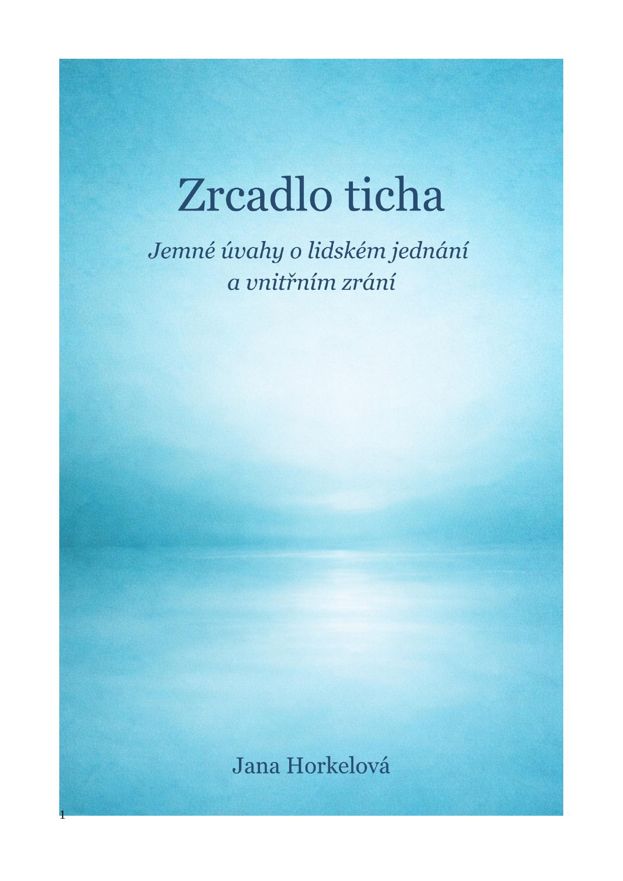 Zrcadlo ticha