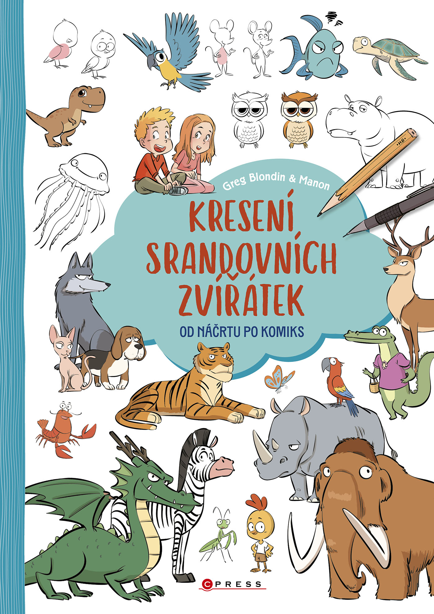 Kreslení srandovních zvířátek